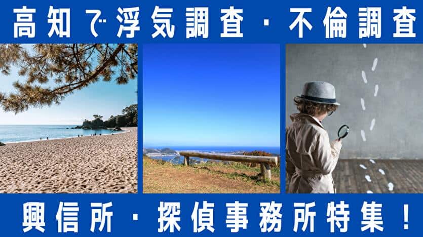 浮気調査で高知県のおすすめの探偵事務所・興信所